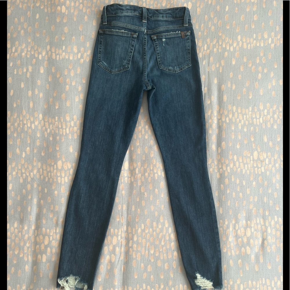 NWOT Joe's Jeans Size 24 High Rise Skinny Ankle Distressed Oksana - Picture 6 of 10